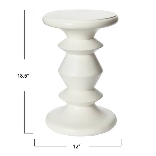 Hello Honey® Berns Mid-Century Modern Solid Mango Table with Flat Top